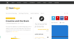 Desktop Screenshot of brainblogger.com